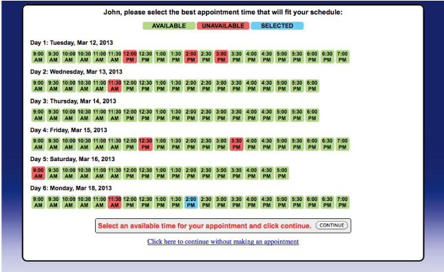 student appointment scheduler student appointment scheduler